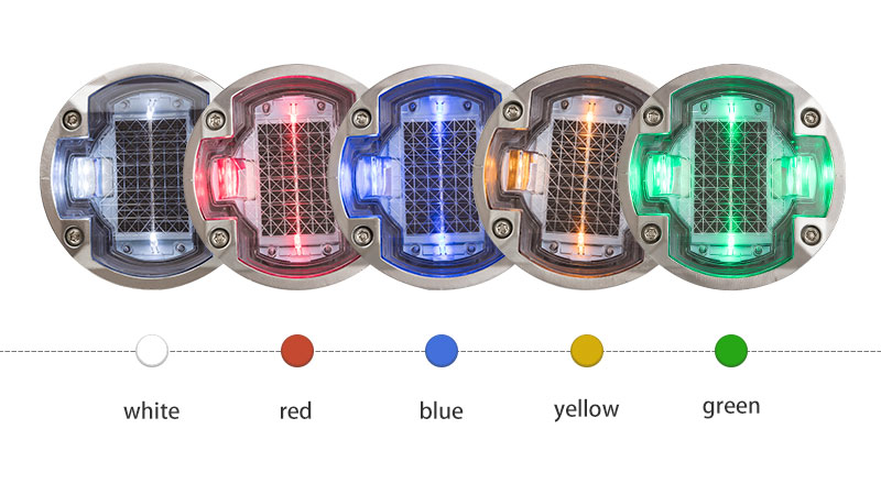 Aluminum Road Studs Light Pavement Marker color