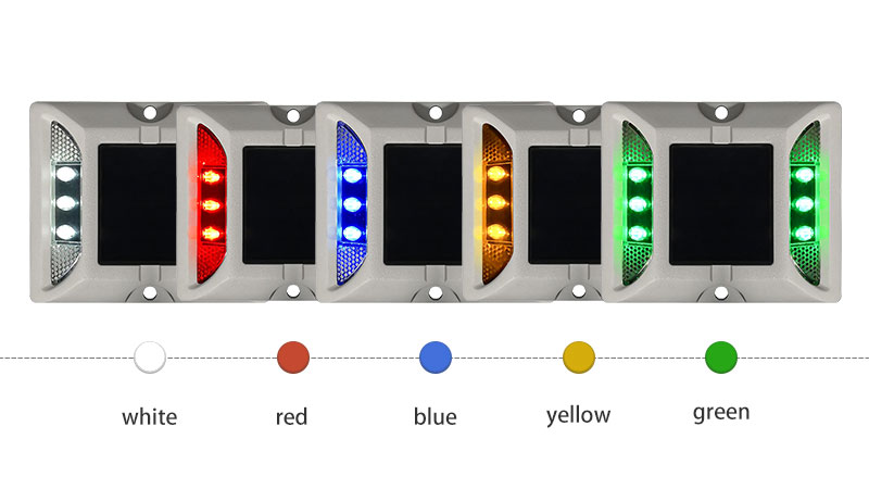 Aluminum Road Stud color